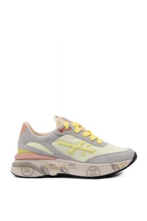 Premiata  dames sneakers rubberzolen geel