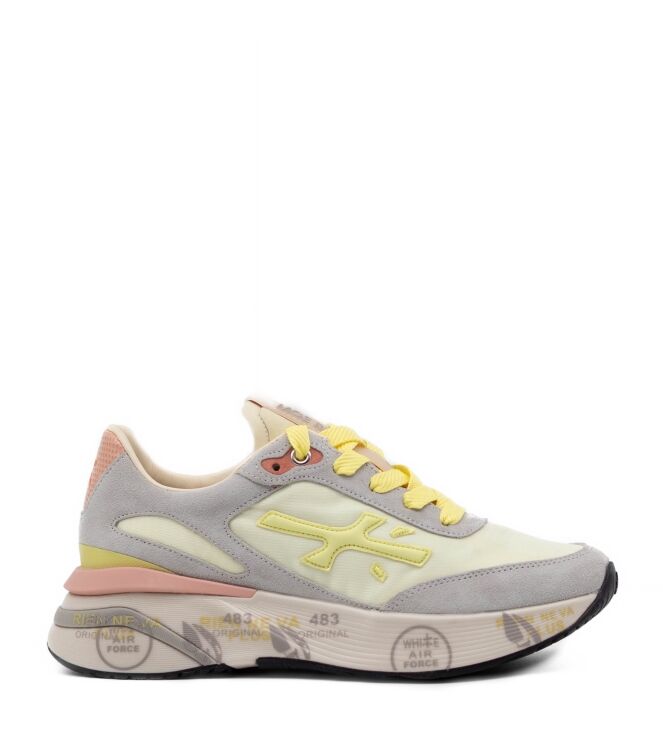 Premiata Dames Sneakers in Geel/multicolor online kopen 