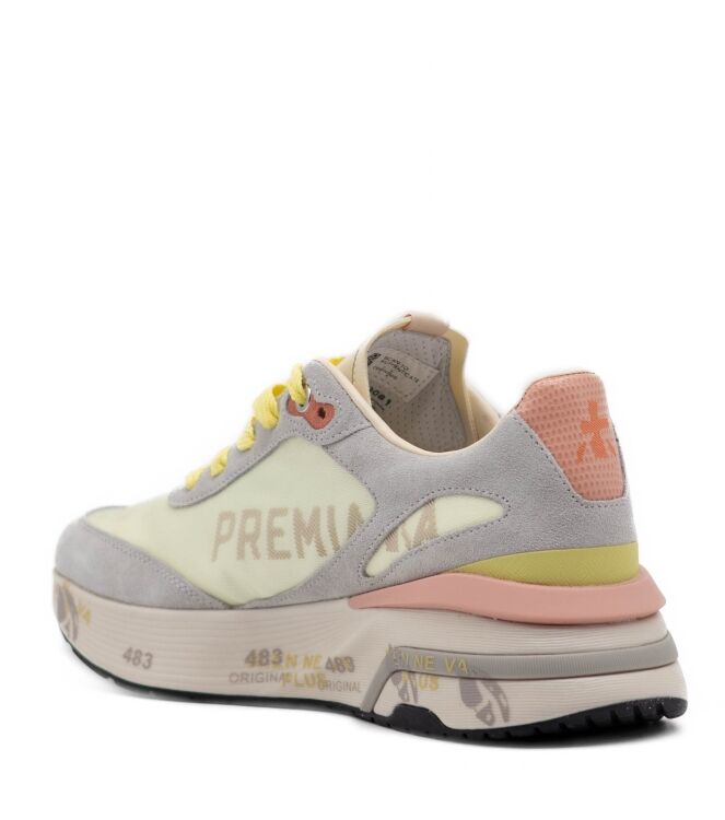 Premiata Dames Sneakers in Geel/multicolor online kopen 