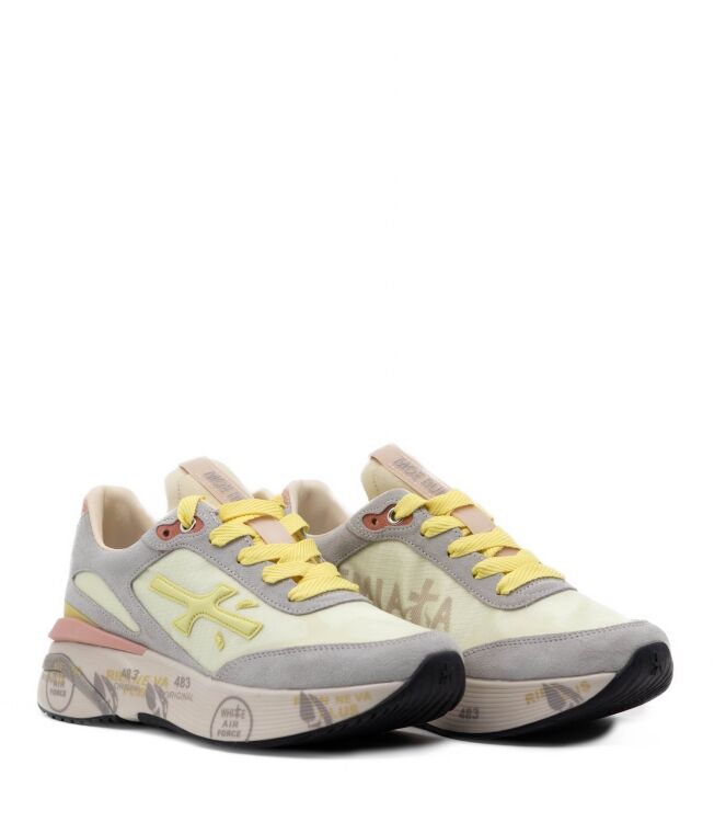Premiata Dames Sneakers in Geel/multicolor online kopen 