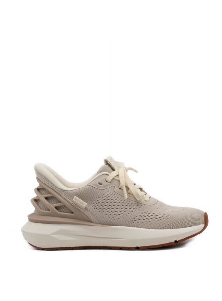 Authentic brands Dames sneakers rubberzolen beige