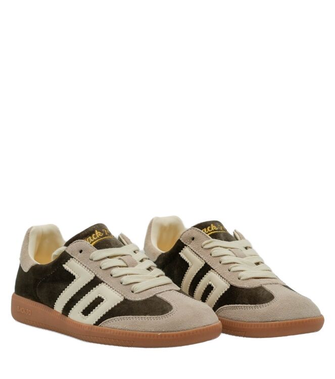 Back 70 dames sneakers beige velvet 05 beige Direct leverbaar uit de webshop van www.taft.nl/