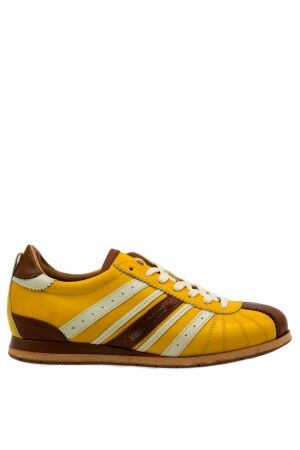 Kamo Gutsu dames sneakers geel cognac