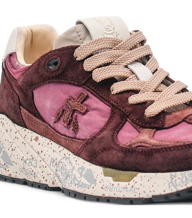 Premiata Premiata dames sneakers paars Var8518 Premiata Dames Sneakers in Paars online kopen