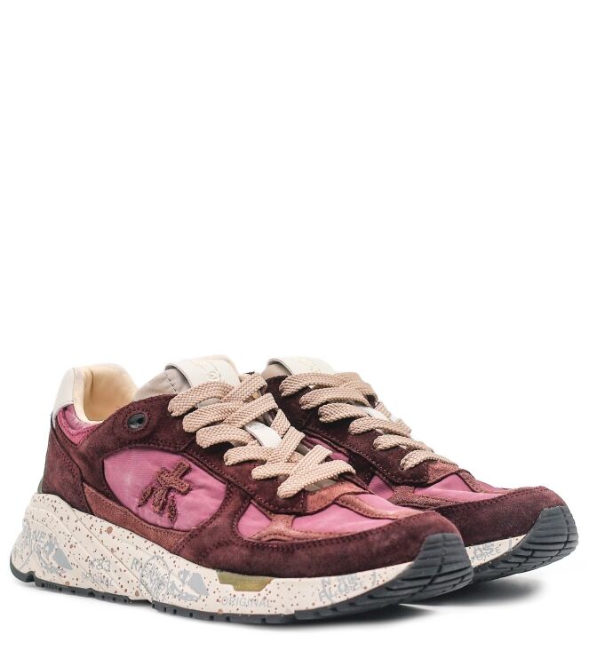 Premiata Premiata dames sneakers paars Var8518 Premiata Dames Sneakers in Paars online kopen