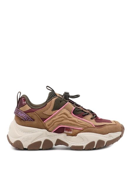 Buffalo Dames sneakers beige combi
