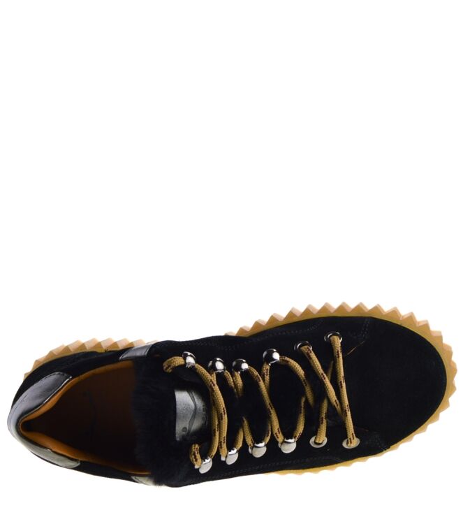 Voile Blanche Voile Blanche dames sneakers zwart Nero Acciaio Voile Blanche Ebi Dames Sneakers in Zwart online kopen