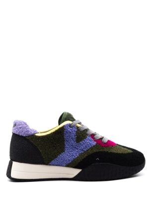 Keh-Noo dames sneakers zwart combi