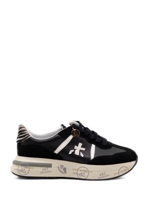 Premiata  dames sneakers zwart zeebra