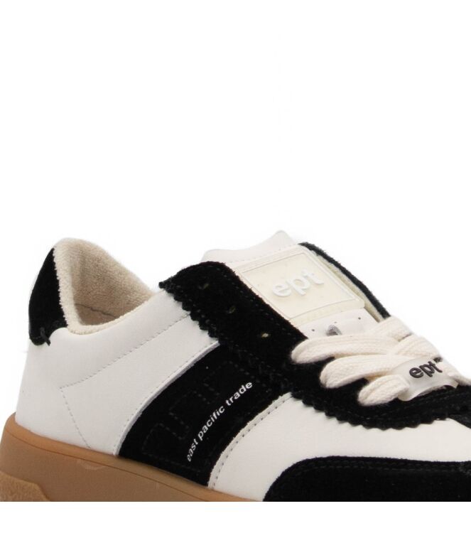 East Pacific Trade  Dames Sneakers Zwart Wit 