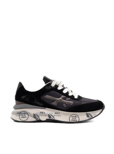 Premiata  Dames sneakers rubberzool zwart