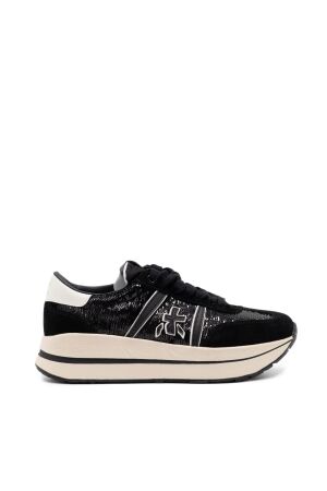 Premiata  dames sneakers zwart glitter