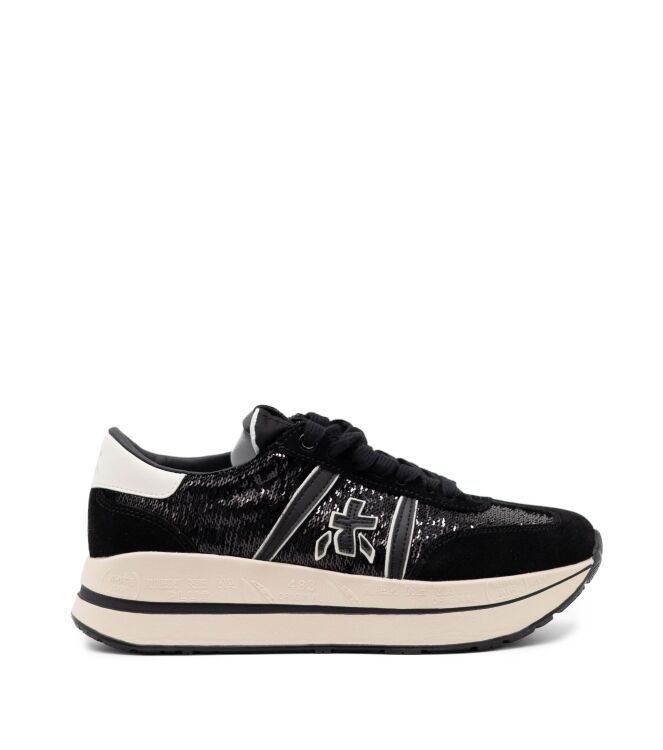 Premiata Dames Sneakers in Zwart online kopen 