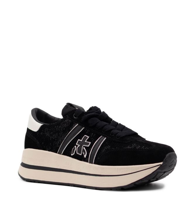 Premiata Dames Sneakers in Zwart online kopen 