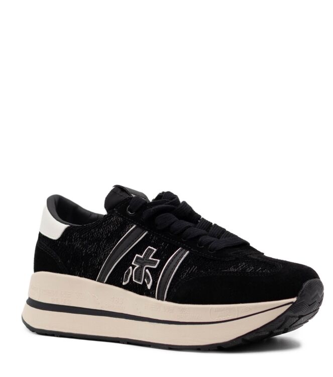 Premiata Dames Sneakers in Zwart online kopen 