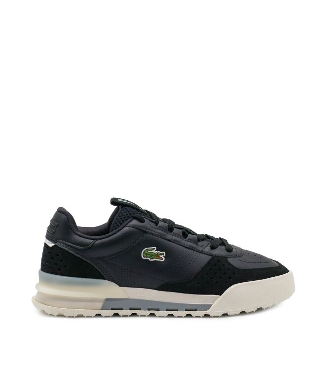 Lacoste Lacoste dames sneakers zwart Off Black Lacoste Dames Sneakers in Zwart online kopen