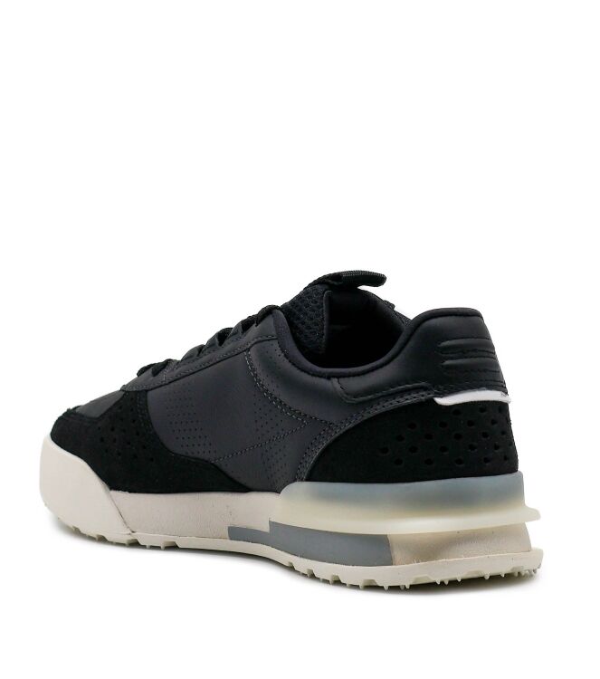 Lacoste Lacoste dames sneakers zwart Off Black Lacoste Dames Sneakers in Zwart online kopen