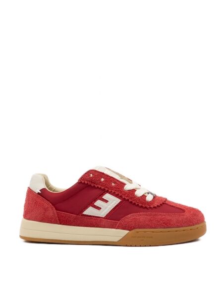 East pacific trade Dames sneakers rubberzolen rood