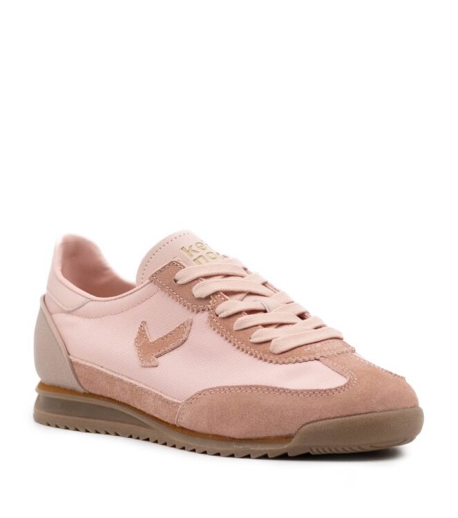 Keh-Noo  Dames Sneakers Rubberzolen Roze 