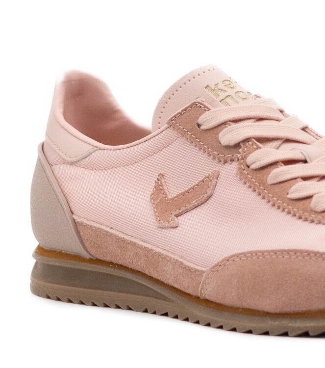 Keh-Noo  Dames Sneakers Rubberzolen Roze 