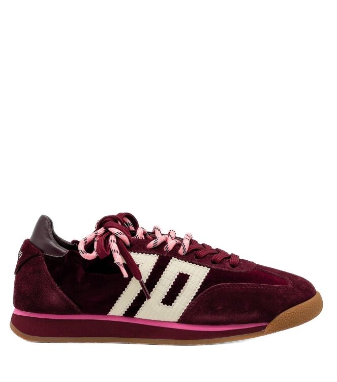 Back 70 dames sneakers velvet bordeaux 25 rood donker bordeaux Direct leverbaar uit de webshop van www.taft.nl/