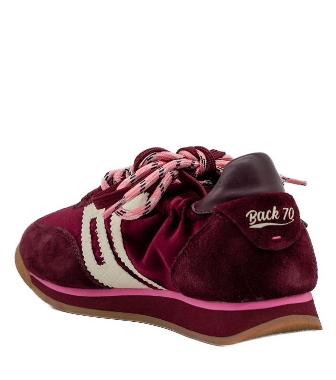 Back 70 dames sneakers velvet bordeaux 25 rood donker bordeaux Direct leverbaar uit de webshop van www.taft.nl/