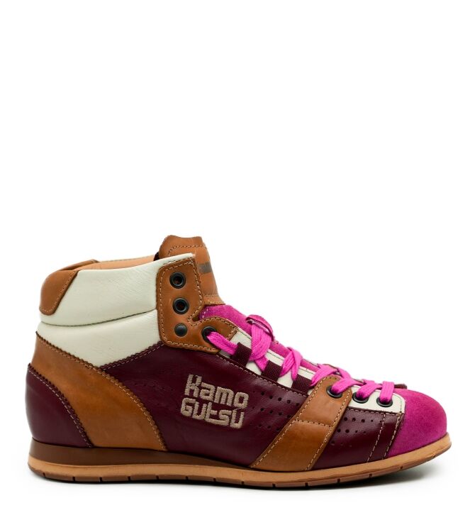 Kamo Gutsu Kamo Gutsu dames sneakers rood fuxia Fuxia Lagrein Kamo Gutsu Dames Sneakers in Rood online kopen