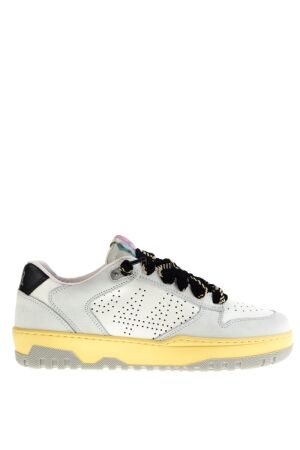 P448 dames sneakers wit combi