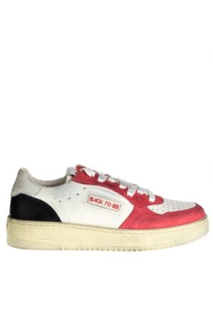 Back 70 dames sneakers wit roze