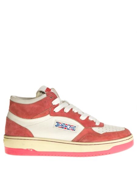 Back 70 Dames sneakers wit roze