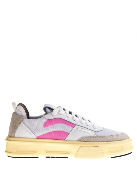 Fessura Dames sneakers wit roze