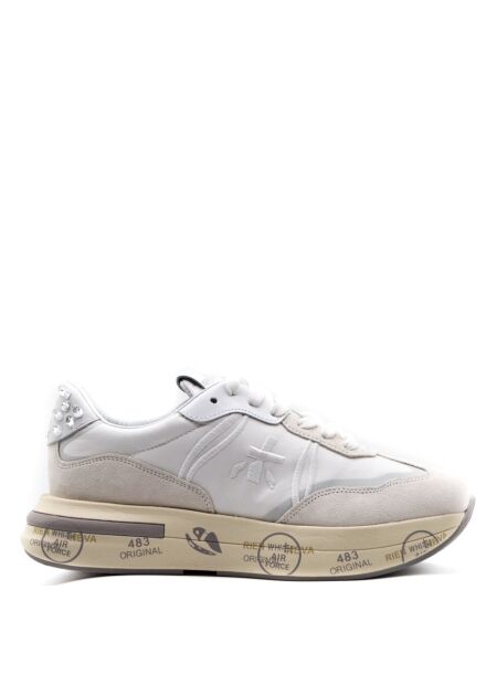 Premiata Dames sneaker wit combi