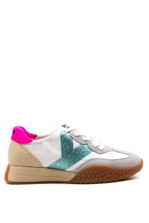 Keh-Noo dames sneakers wit combi