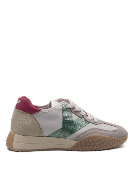 Keh-noo Keh-Noo Sneakers White/Green Combination for Woman