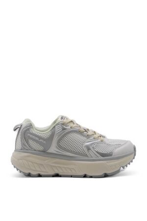 Fessura dames sneakers wit zilver