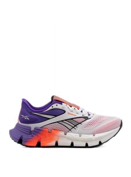 Reebok Dames sneakers wit paars oranje