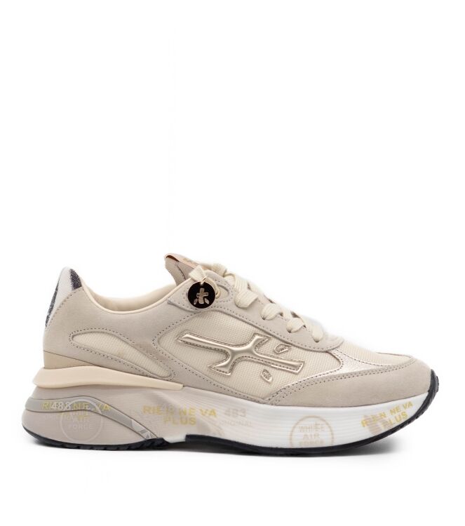 Premiata Dames Sneakers in creme online kopen 