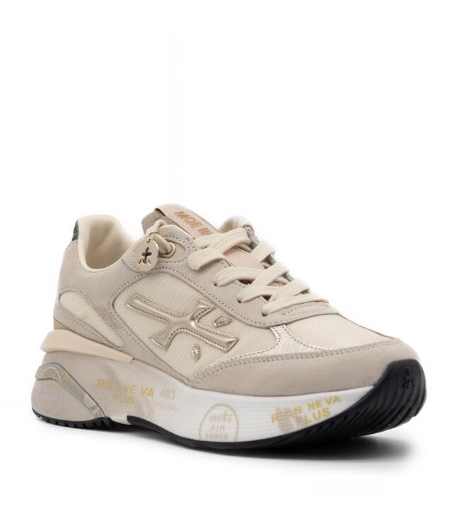 Premiata Dames Sneakers in creme online kopen 