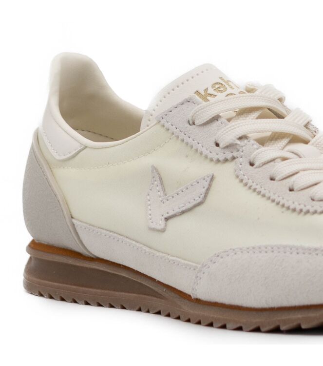Keh-Noo  Dames Sneakers Rubberzolen Wit 