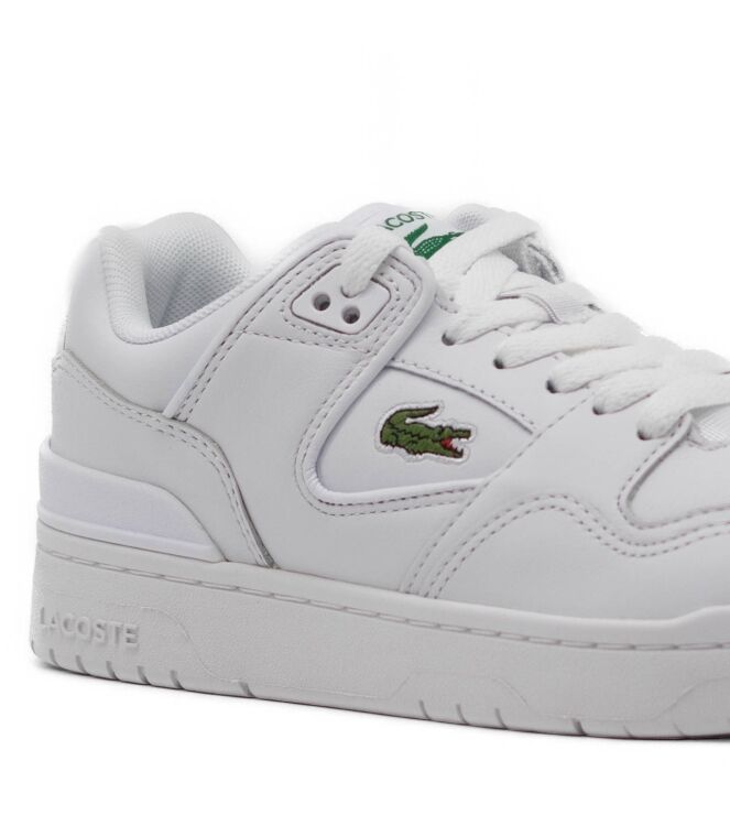 lacoste  Dames Sneakers Rubberzolen Wit 