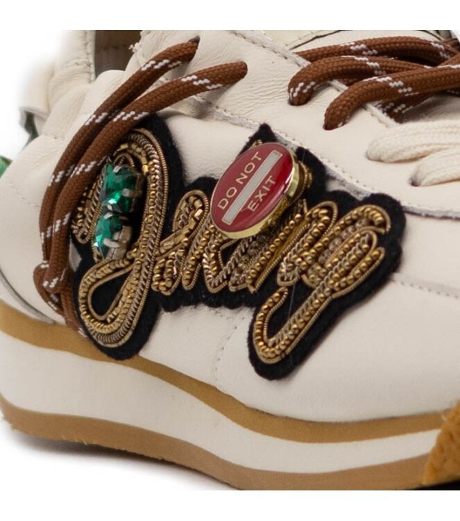 Nan-ku Couture Dames Sneakers in Wit online kopen 