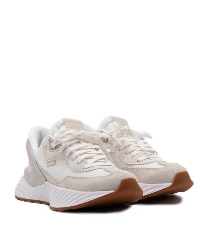 Kizik Dames Sneakers in Wit/Moonbeam online kopen 