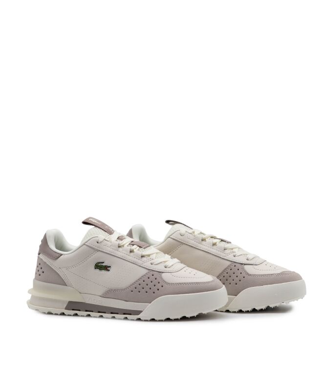 Lacoste Lacoste dames sneakers off white Off white/Grey Lacoste Dames Sneakers in Gebroken Wit online kopen