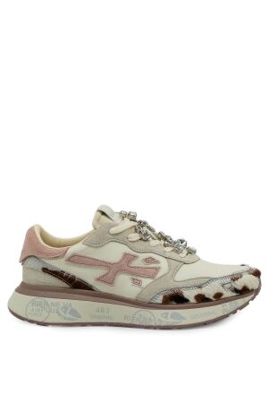 Premiata dames sneakers wit combi