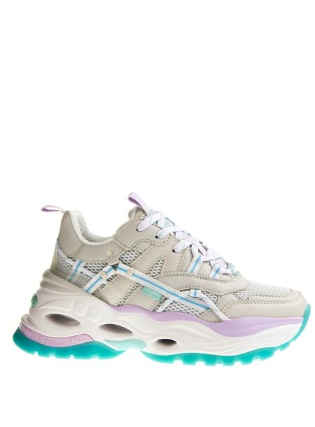 Buffalo Buffalo Sneakers Grey for Women
