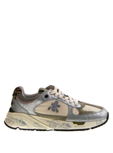 Premiata  Dames sneakers zilver combi