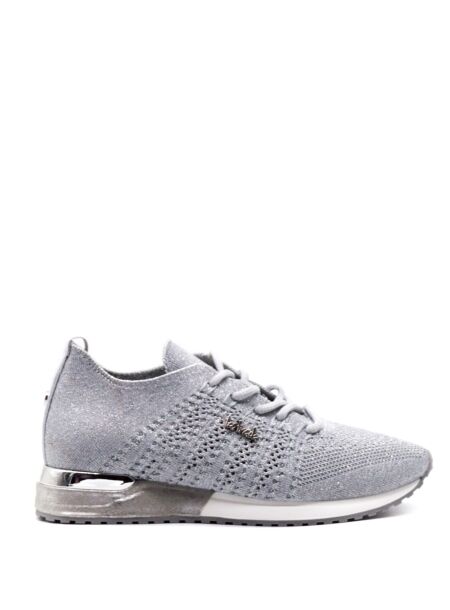 La strada Dames sneakers zilver