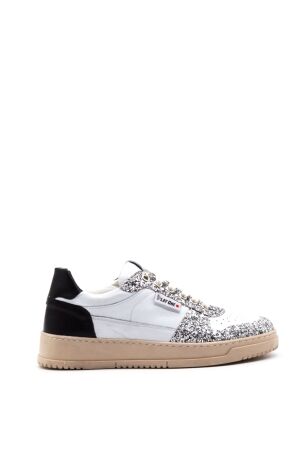 Play One dames sneakers zilver wit