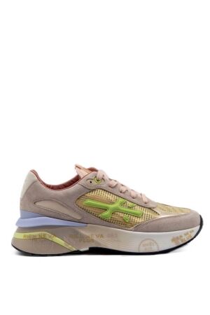 Premiata dames sneakers grijs combi