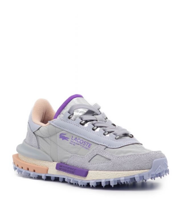 Lacoste Dames Sneakers in Grijs/Lila online kopen 